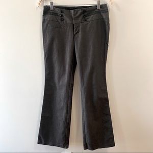 Charlotte Russe Gray Bootcut Dress Pants, Size 5